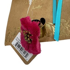 Anthropologie shiraleah kali tassel ring adjustable one size